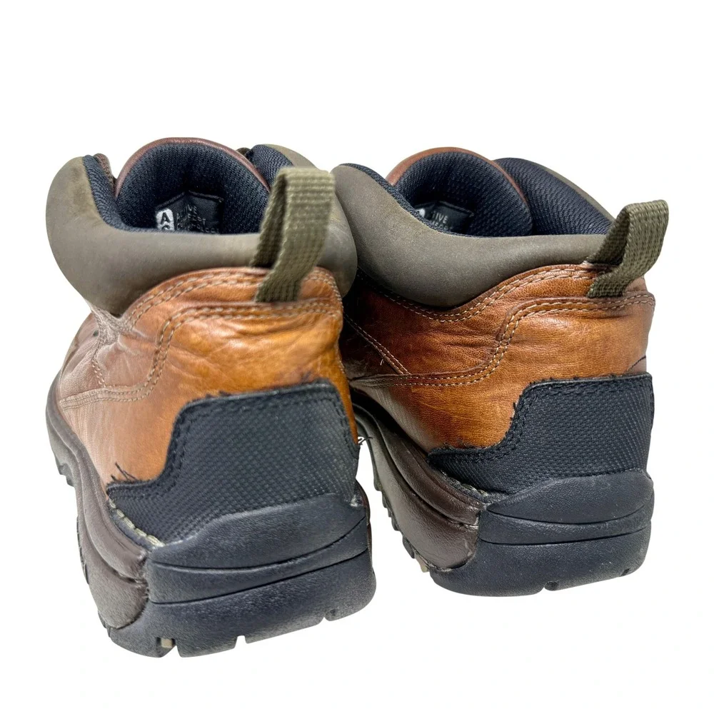 Timberland Trek Travel Mens Brown Leather Hiking Boots 74106 Men's Size 10M